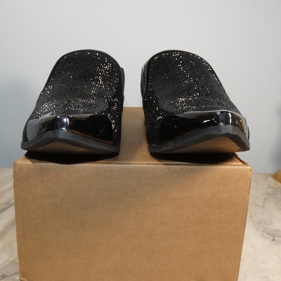 Men\'s Cristiano Sparkling Black Shoes Size 10.5 main image 6